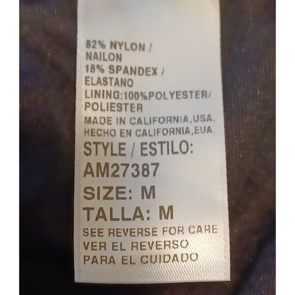 Antonio Melani Dk Orange Women's Estilo 2-pc Swimsuit Size Medium - Picture 8 of 11